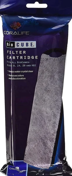 Coralife Biocube Filter Cartridge - 2 Pack