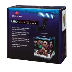 Coralife Clip-On Marine Aquarium LED Light Fixture