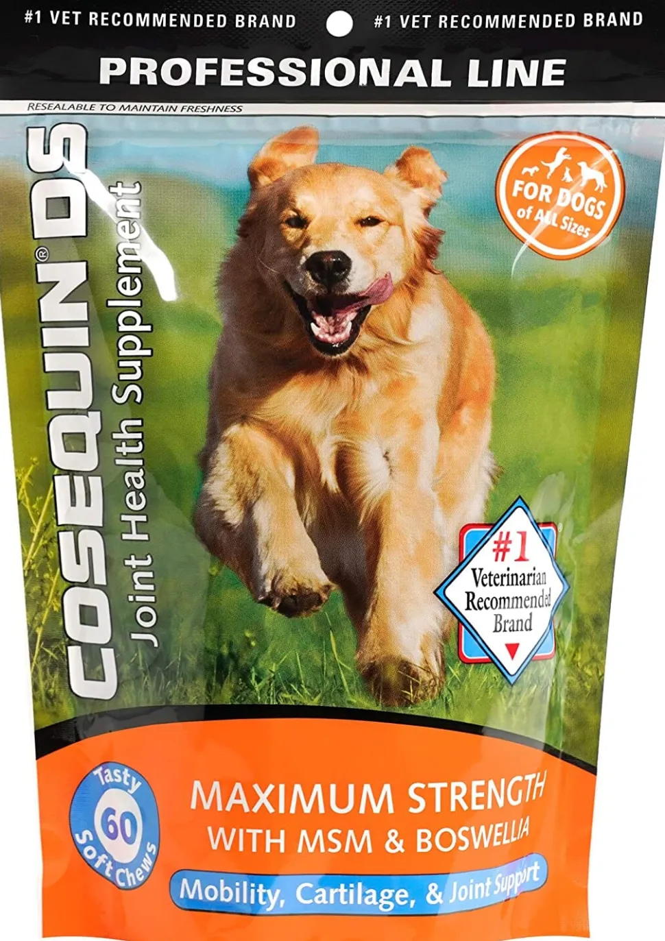Cosequin Pro Ds Joint Supplement Chews for Dogs - 60 Count