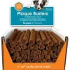 Crumps' Naturals 7" Fisherman's Mix Plaque Buster Dog Dental Hard Chews - 50 ct BULK