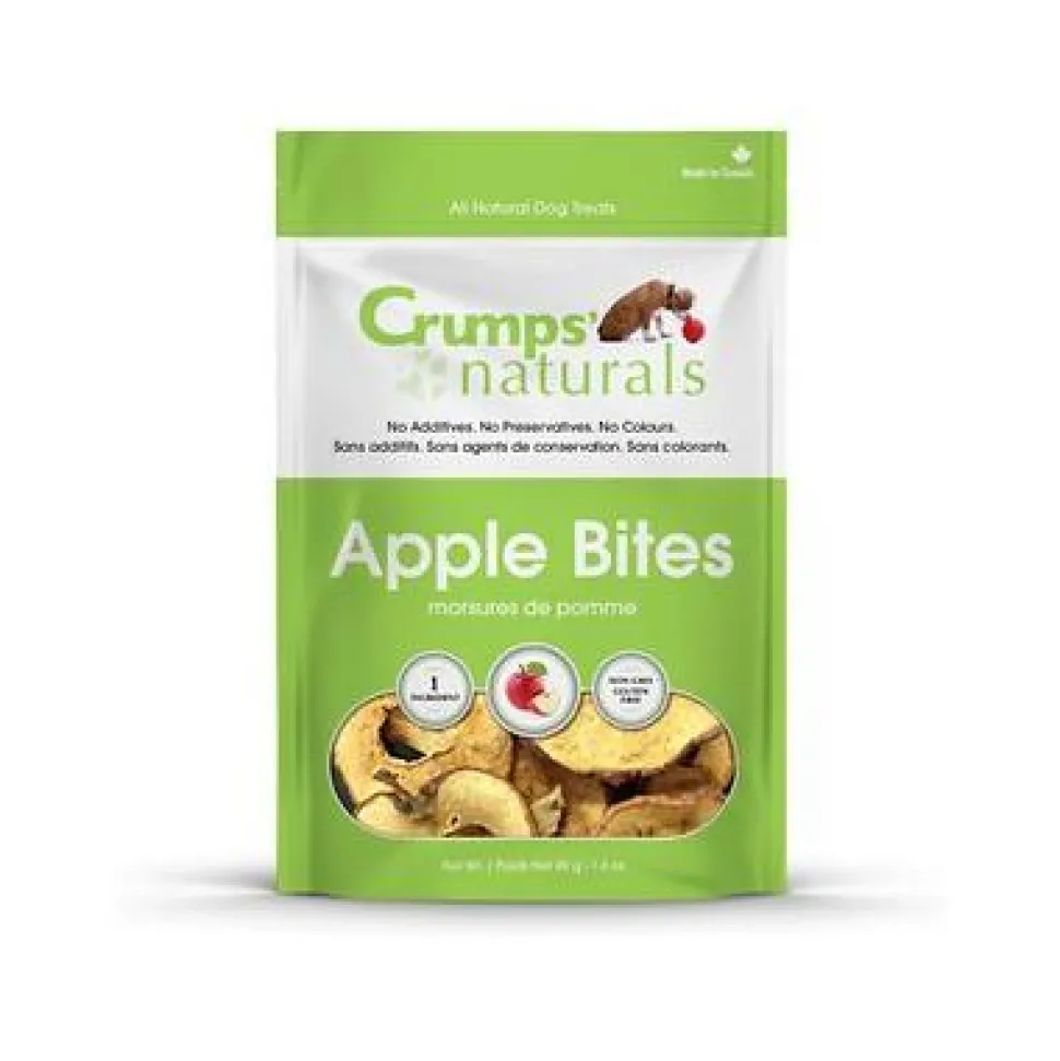 Crumps' Naturals Apple Bites Freeze-Dried Dog Treats - 3.5 oz Bag