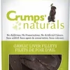 Crumps' Naturals Garlic Liver Fillets Chewy Dog Treats - 11.6 oz Bag