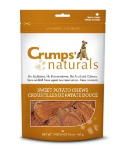 Crumps' Naturals Sweet Potato Chews Chewy Dog Treats - 11.6 oz Bag