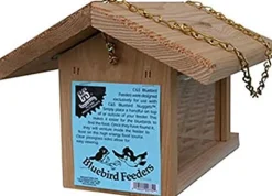 C&S Bluebird Feeder Wooden Hopper Wild Bird Feeder - 11.75 X 9 X 8 In