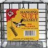 C&S Double Suet Basket and Seed Cake Wild Bird Feeder - Black - 2.75 X 5.25 X 5 In