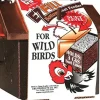 C&S E-Z Fill Bottom Suet and Seed Cake Wild Bird Feeder - Black/Copper - 5.5 X 6.5 X 5.8 In