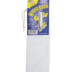 C&S Nyjer Sack Wild Bird Food - White - 8 Oz Cap