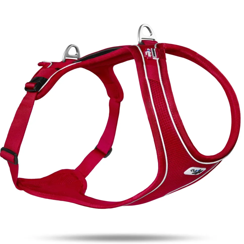 Curli Belka Comfort Dog Harness - Red - Small