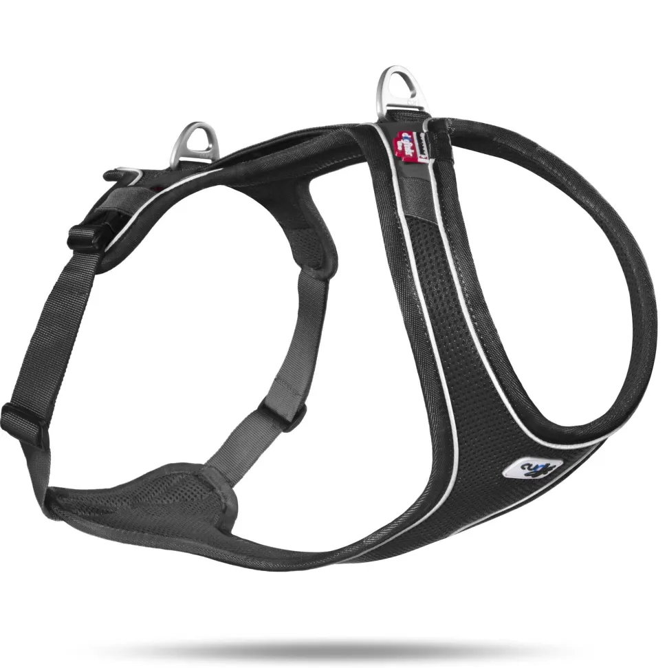Curli Belka Comfort Dog Harness - Black - Extra Small