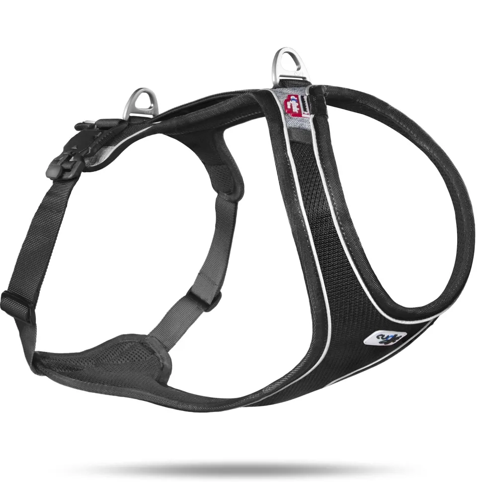 Curli Belka Magnet Dog Harness - Black - Medium