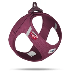Curli Clasp Mesh Vest Dog Harness - Ruby - Small