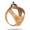Curli Leather Dog Harness - Brown - Small
