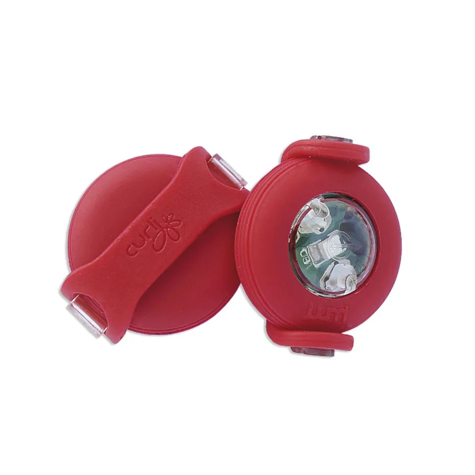 Curli Luumi LED Safety Light - Red - 2 Pack