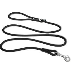 Curli Stretch Comfort Dog Leash - Black - Medium