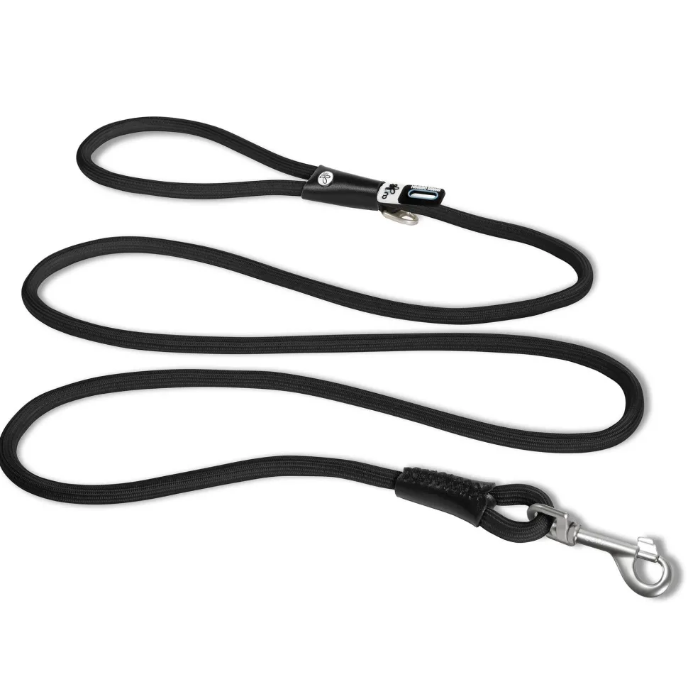 Curli Stretch Comfort Dog Leash - Black - Large