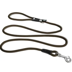 Curli Stretch Comfort Dog Leash - Brown - Medium