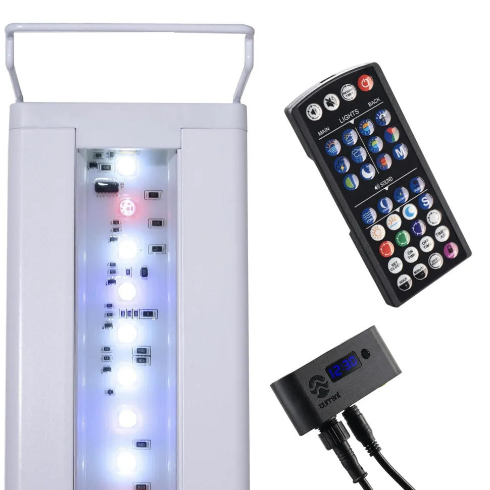 Current USA Serene Sun Freshwater Pro LED Light with 24-Hour Remote Control - 24-36" Inch