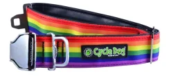 Cycle Dog Earth-Friendly Fatty Dog Collar - Pride - Large