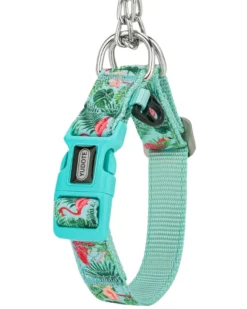 Cycle Dog Earth-Friendly Fatty Martingale Dog Collar - Flamingo - Large