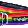 Cycle Dog Earth-Friendly Fatty Dog Collar - Pride - Medium