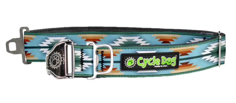 Cycle Dog Earth-Friendly Fatty Dog Collar - Campfire Blanket - Medium