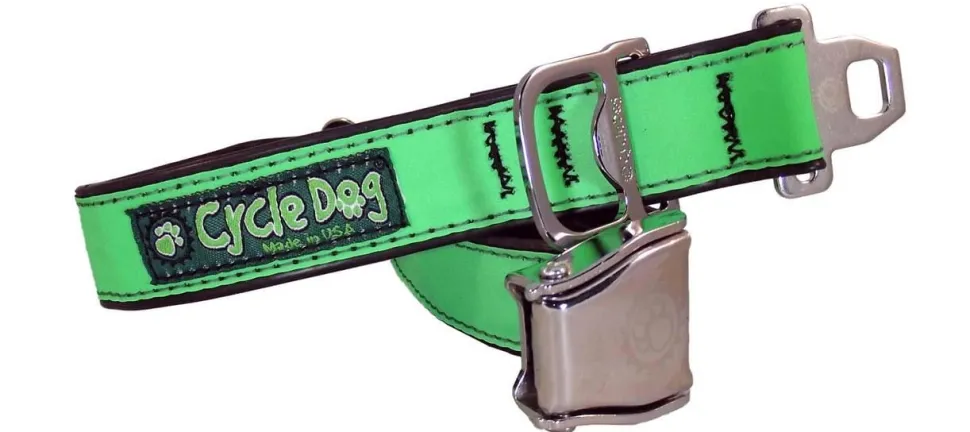 Cycle Dog Regular Earth-Friendly Dog Collar - Green - Large