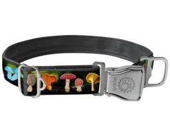 Cycle Dog Regular Earth-Friendly Dog Collar - Mushroom - Large