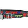Cycle Dog Regular Earth-Friendly Dog Collar - Red Tulip - Large