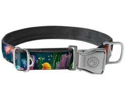 Cycle Dog Regular Earth-Friendly Dog Collar - Wildflower - Medium