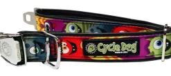 Cycle Dog Regular Earth-Friendly Dog Collar - Monster - Medium