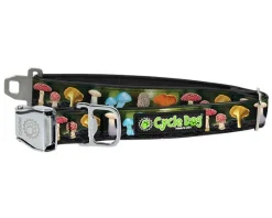 Cycle Dog Regular Earth-Friendly Dog Collar - Mushroom - Medium