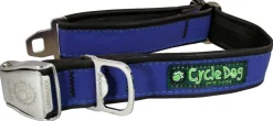 Cycle Dog Regular Earth-Friendly Dog Collar - Blue - Large