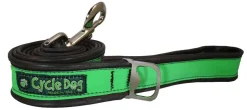 Cycle Dog Regular Max Reflective Earth-Friendly Dog Leash - Green - 6 Feet