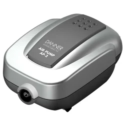 Danner Oxy-Flow Ap-2 Low Volume Aquarium Air Pump - Grey