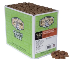 Darford Grain Free Baked Salmon w/Mixed Vegetables Mini's Bulk Dog Biscuits - 15 lb Bag