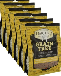 Darford Grain Free ChedDarford Cheese Mini's Dog Biscuit Treats - 12 oz - Case of 6