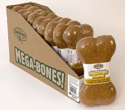 Darford Mega P'Nut Bones Display Box Dog Biscuits - 10 Count