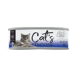 Dave's Pet Food Cats Meow Beef with Lamb Canned Cat Food - 5.5 oz Cans - Case of 24