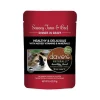 Dave's Pet Food Healthy Cat Food Pouch Saucey Tuna & Beef Dinner in Gravy - 2.8 oz Cans - Case of 24