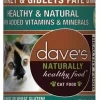 Dave's Pet Food Naturally Healthy Turkey & Giblets Pate Dinner Canned Cat Food - 12 oz Cans - Case of 12