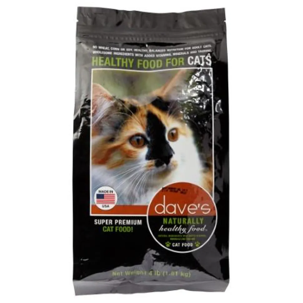 Dave's Pet Food Naturally Healthy Dry Cat Food - 4 lb