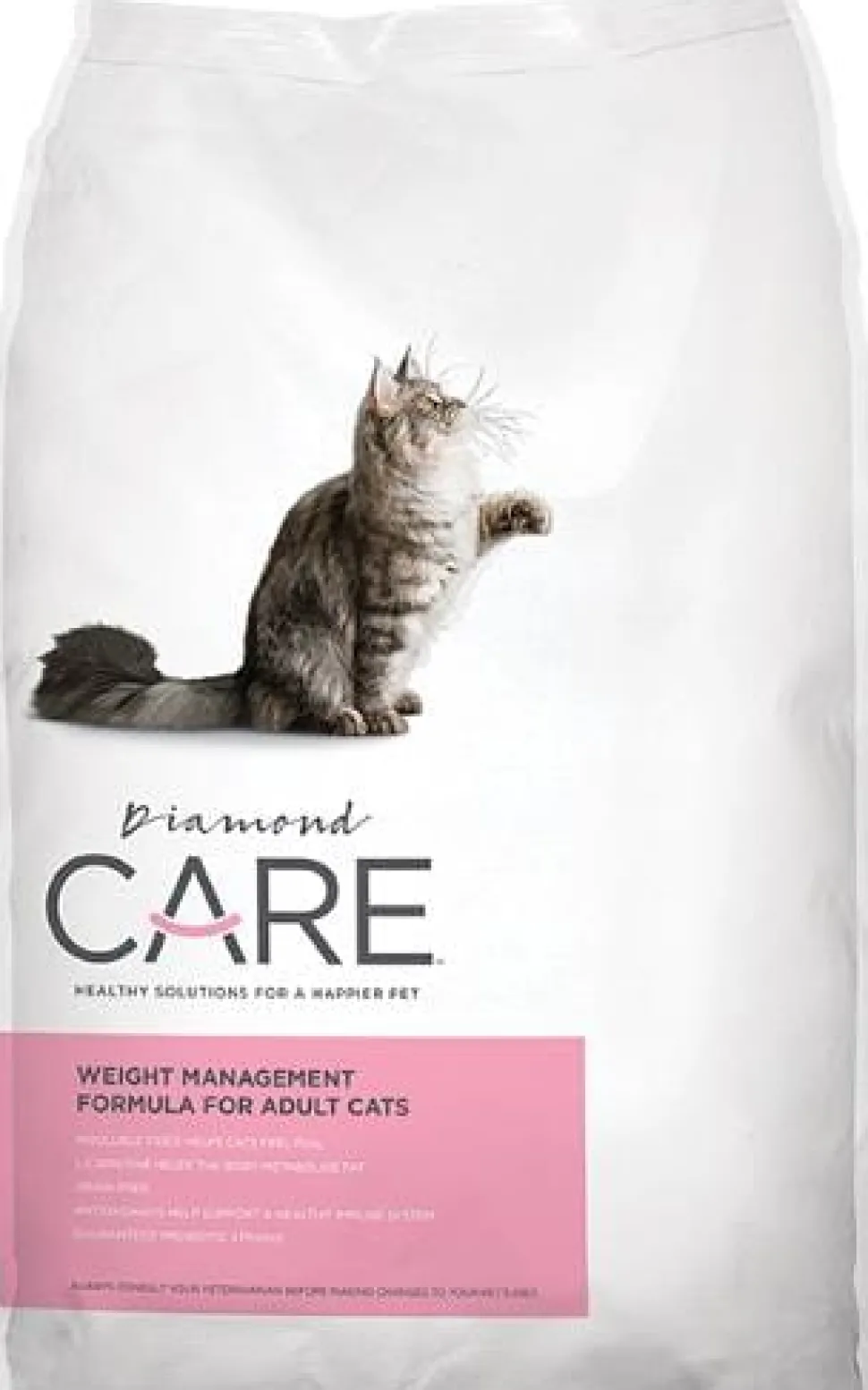 Diamond Care Weight Management Adult Dry Cat Food - 6 Lbs