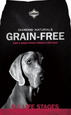 Diamond Naturals Grain-Free Beef with Sweet Potato Dry Dog Food - 28 Lbs