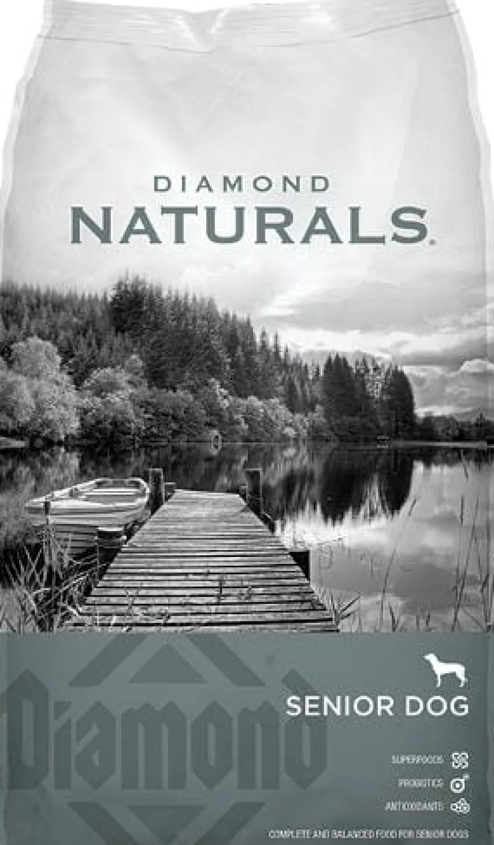 Diamond Naturals Senior Real-Meat Recipe with Cage-Free Chicken Dry Dog Food - 35 Lbs