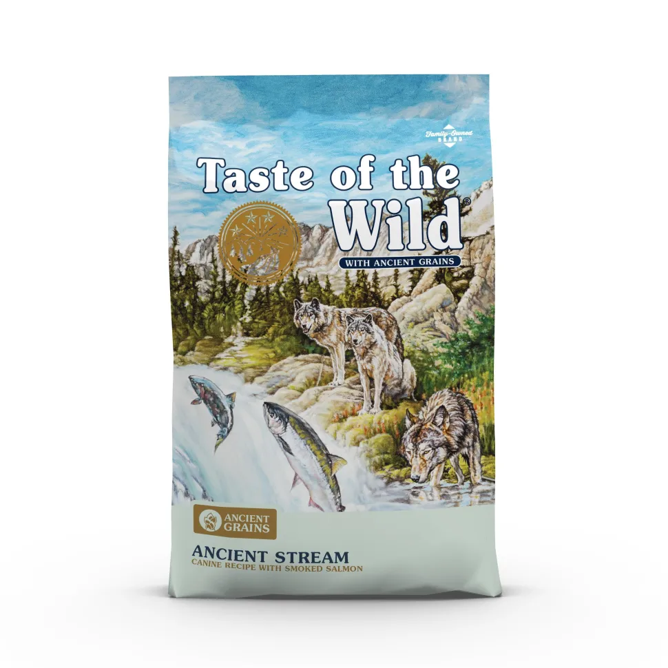 Diamond Pet Foods Taste of the Wild Smoke-Flavored Salmon with Ancient Grains Stream Dry Dog Food