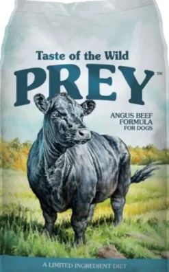 Diamond Pet Foods Taste of the Wild Prey Grain-Free and Limited Ingredient Diet Angus Beef Dry Dog Food - 25 Lbs
