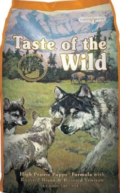 Diamond Pet Foods Taste Of The Wild Bison Venison and Lamb Grain-Free High Prairie Puppy Dry Dog Food - 5 Lbs