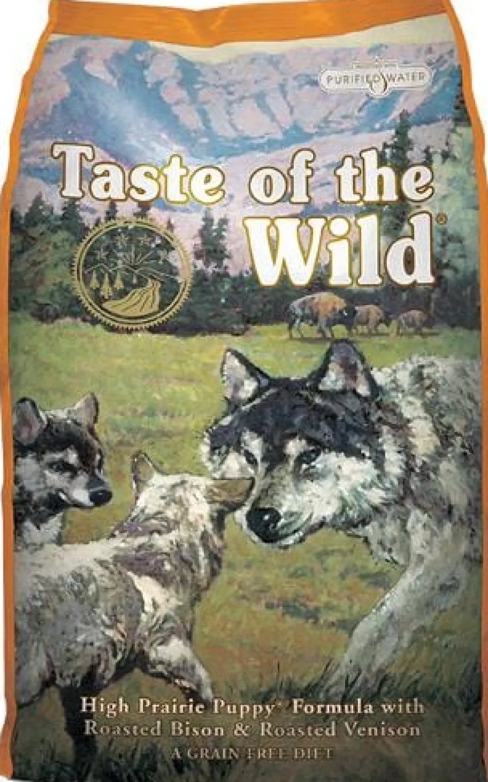 Diamond Pet Foods Taste Of The Wild Bison Venison and Lamb Grain-Free High Prairie Puppy Dry Dog Food - 5 Lbs