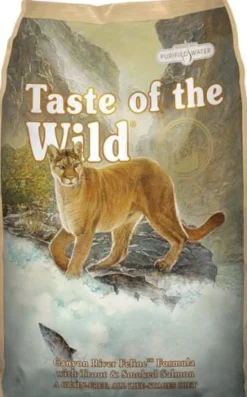 Diamond Pet Foods Taste of the Wild Grain-Free Canyon River Trout and Salmon Dry Cat Food