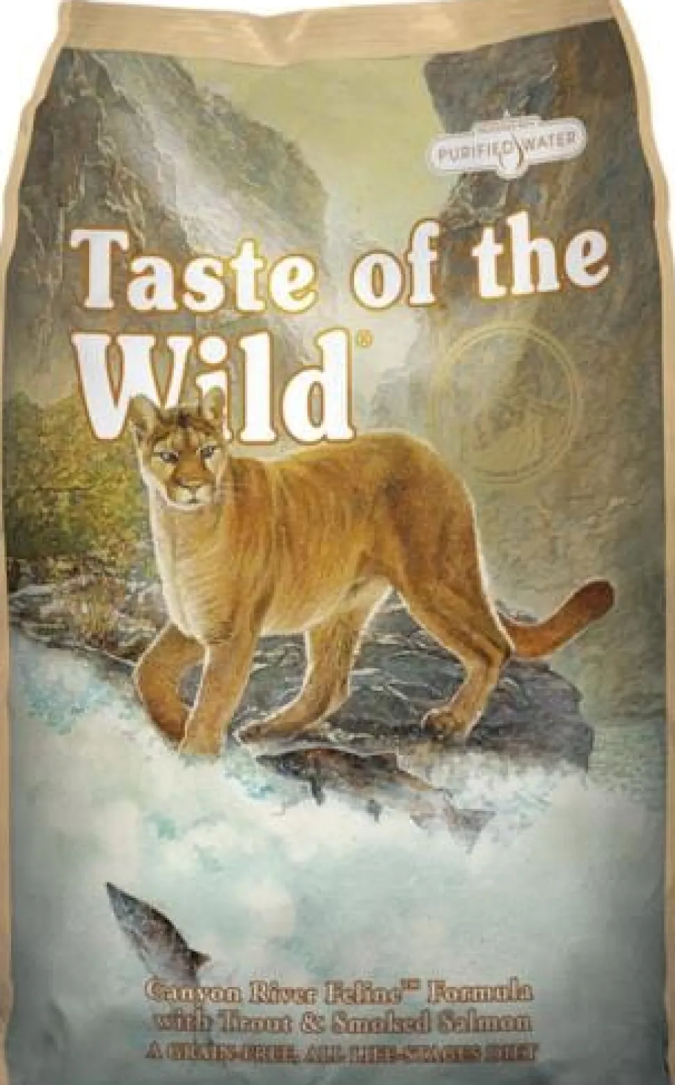 Diamond Pet Foods Taste of the Wild Grain-Free Canyon River Trout and Salmon Dry Cat Food
